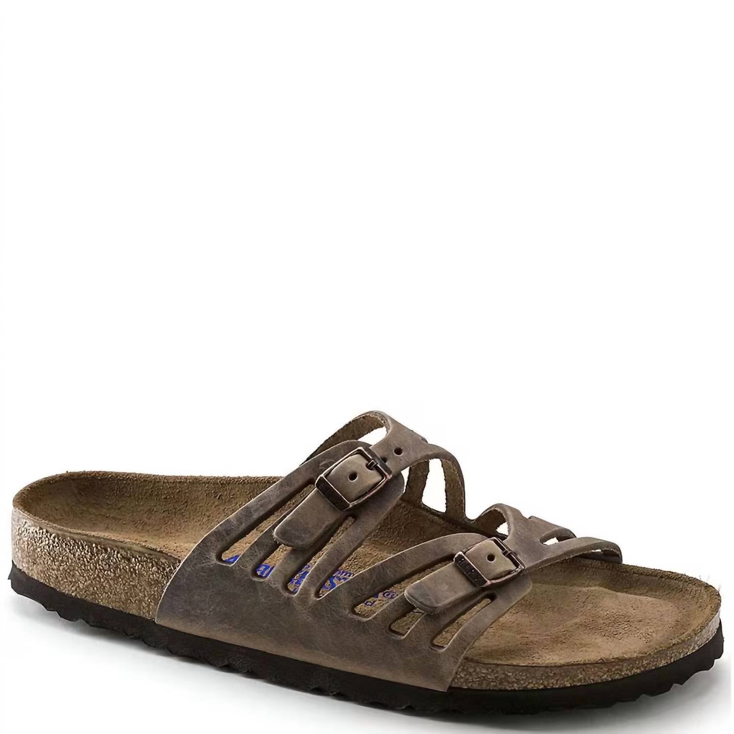 Sandalias unisex color café