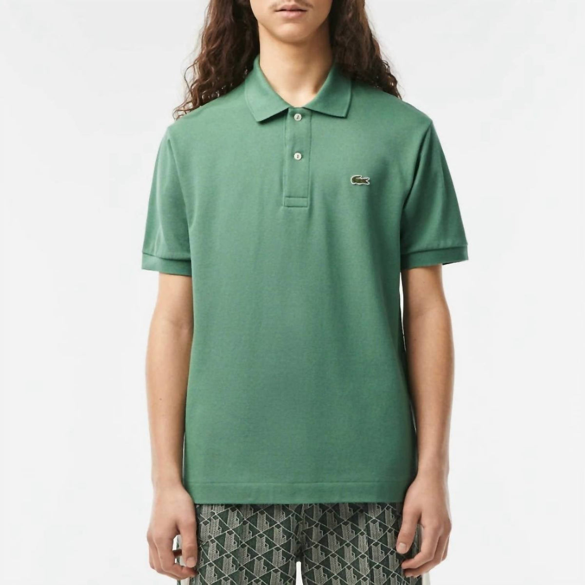 Polo de algodón color caqui