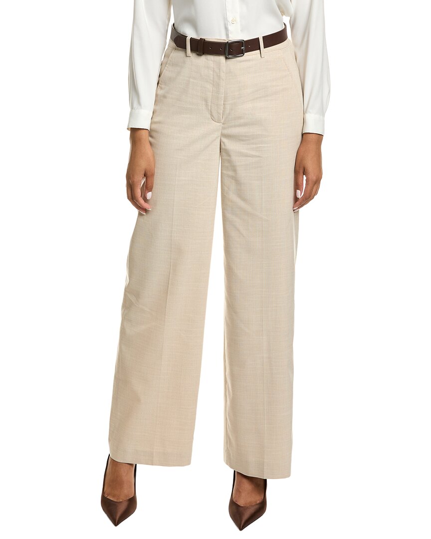 Pantalón de pierna ancha de tiro alto