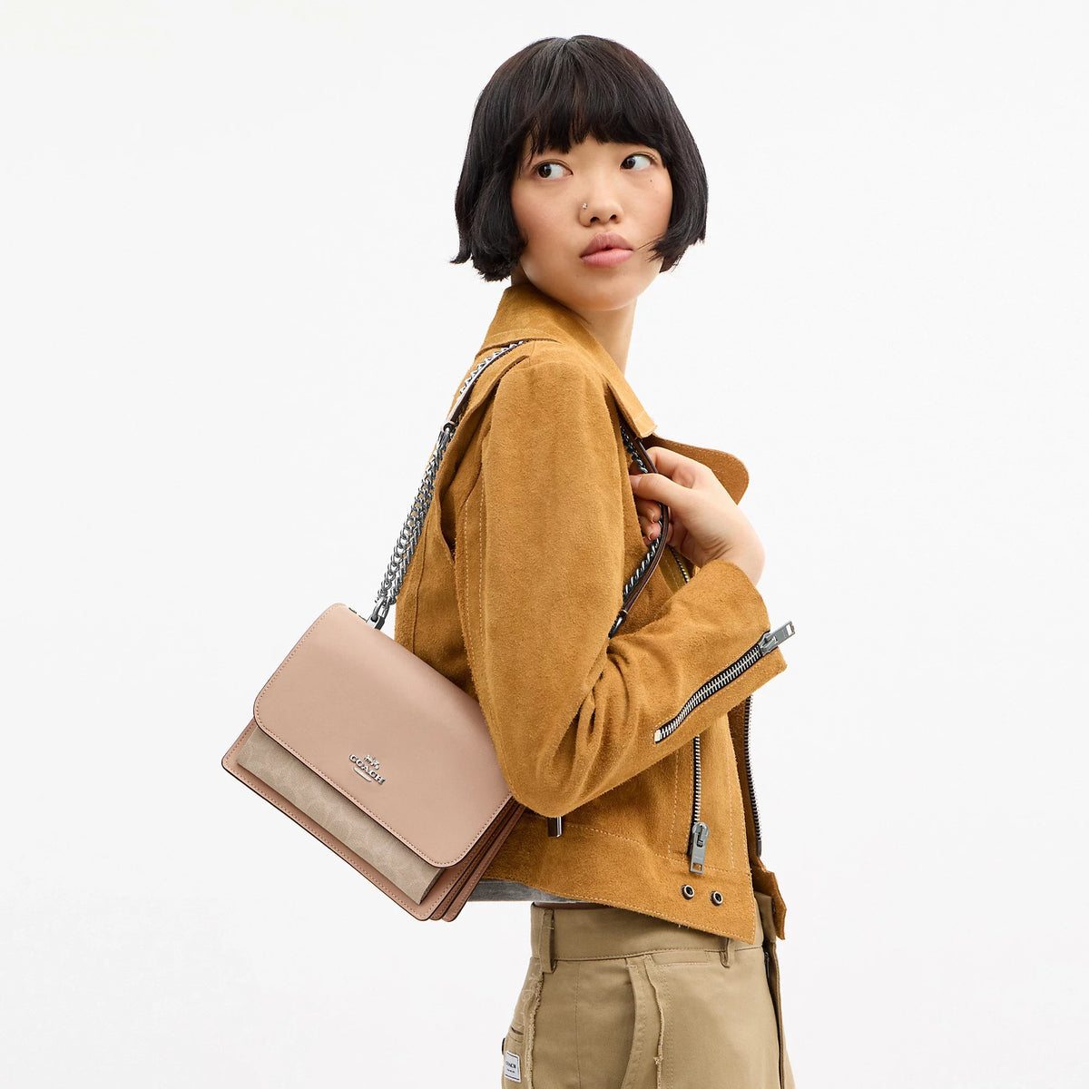 Bolso cruzado de lona