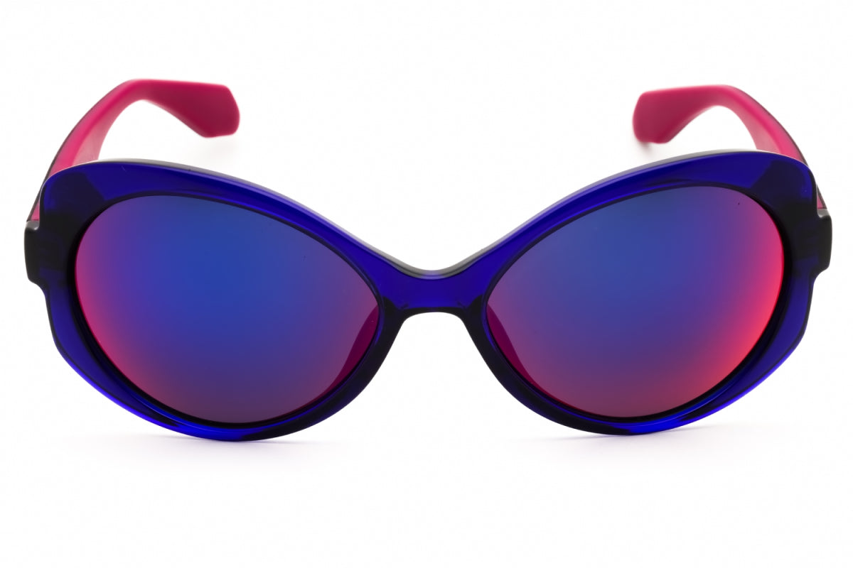 Gafas color violeta y vinotinto