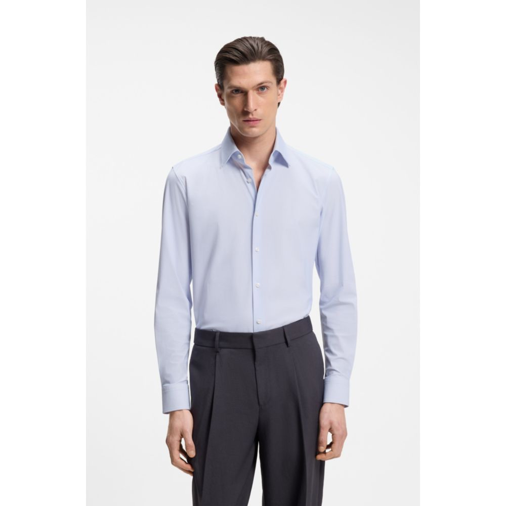 Camisa de corte ajustado con estampado