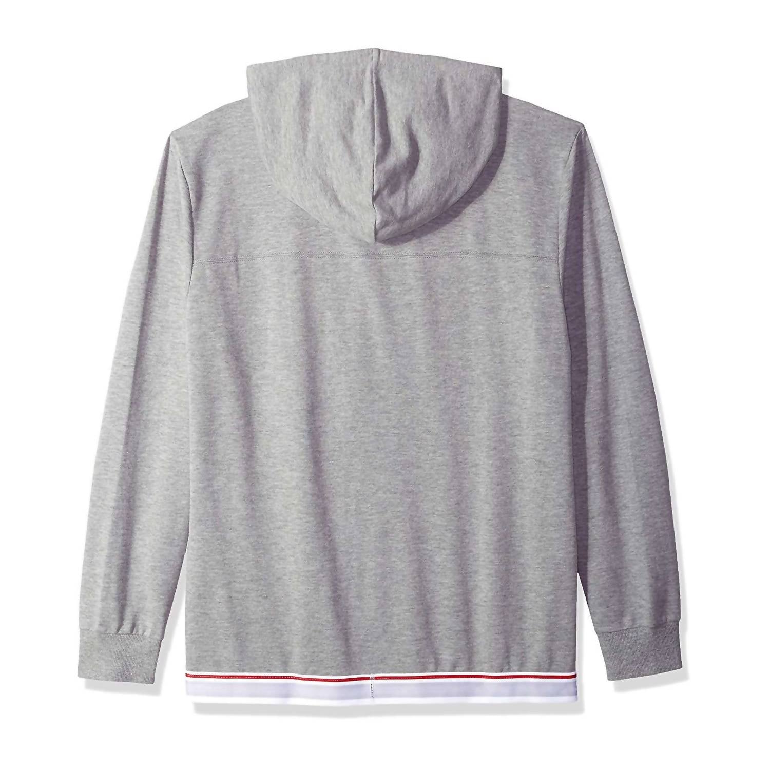 Buzo con capucha color gris
