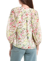 Vince Camuto Blusa con Botones con Tela Plisada