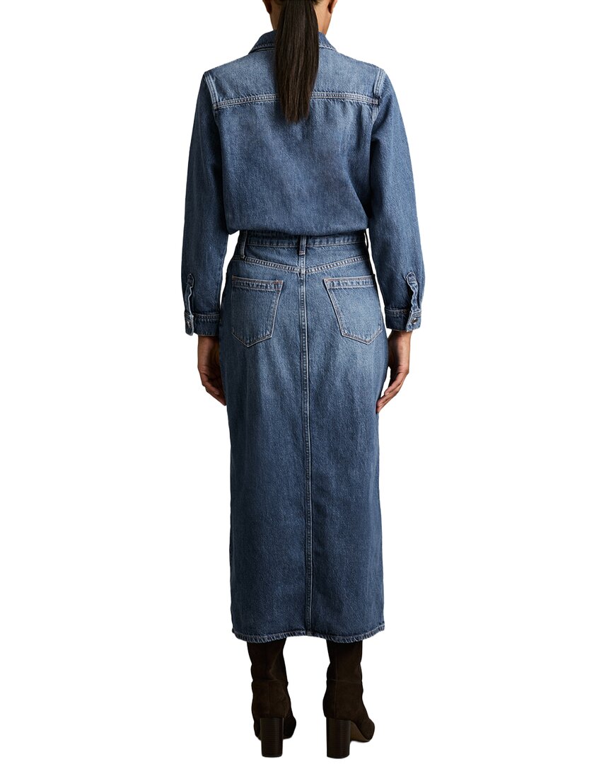 Vestido de mezclilla midi