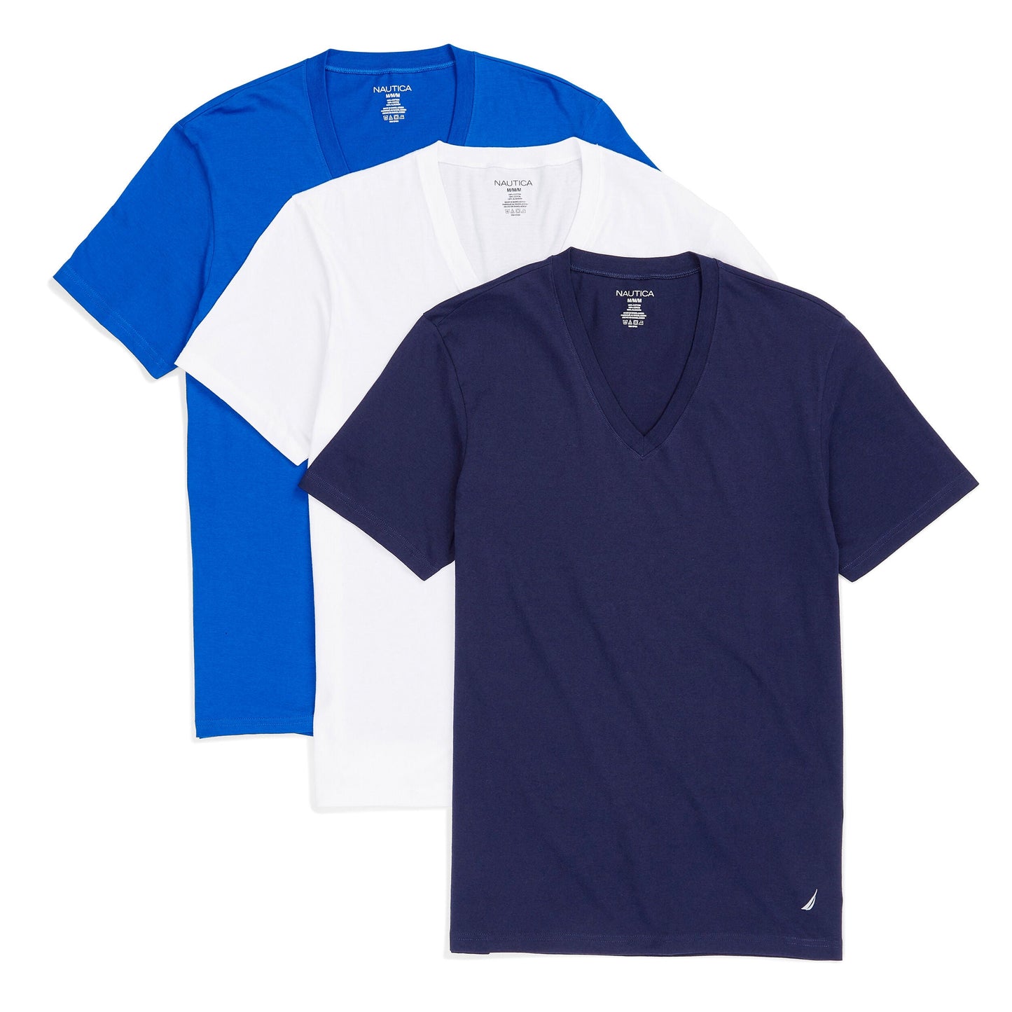 Camiseta de hombre (3 unidades) con cuello en V