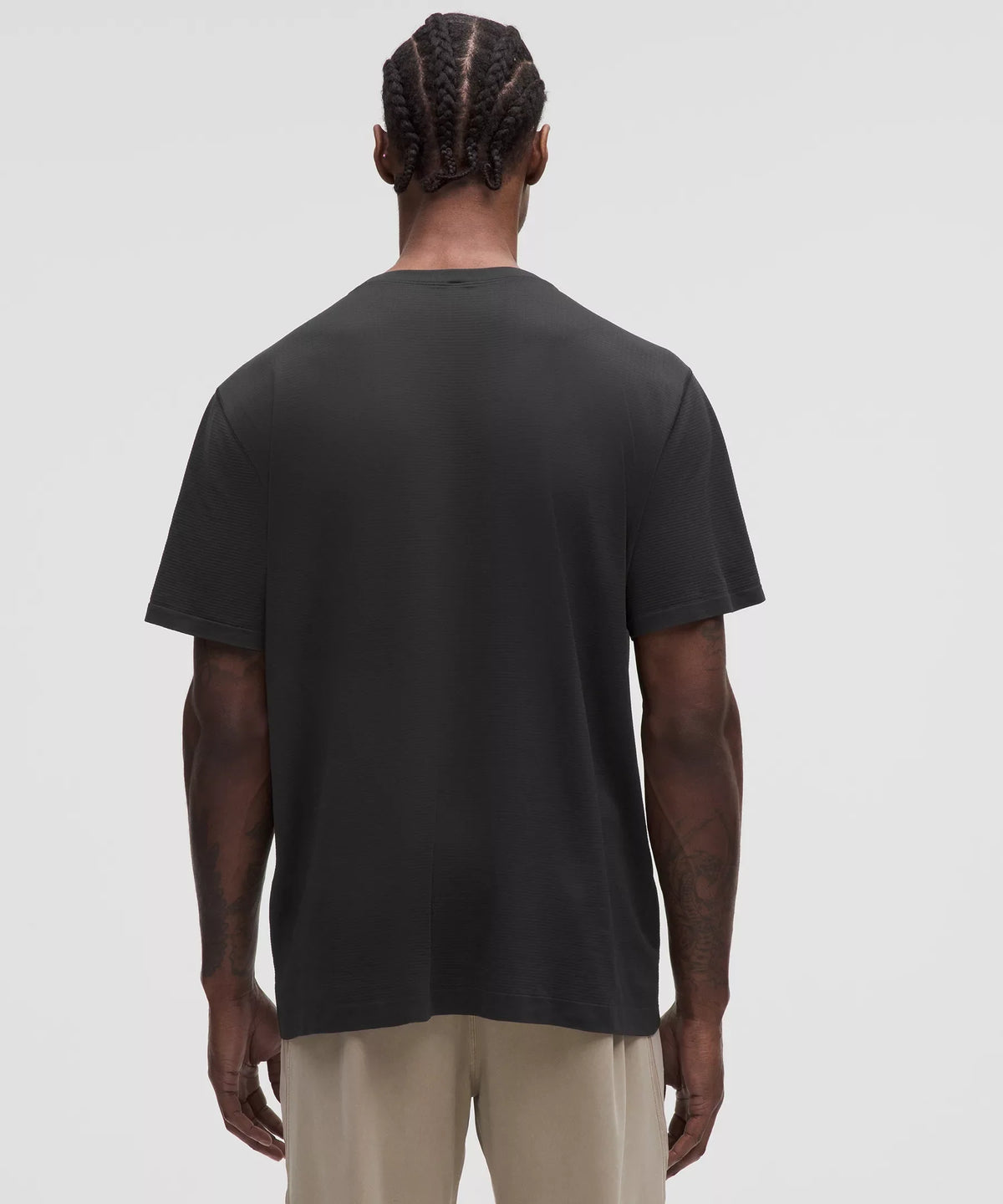 Camisa de manga corta de corte amplio