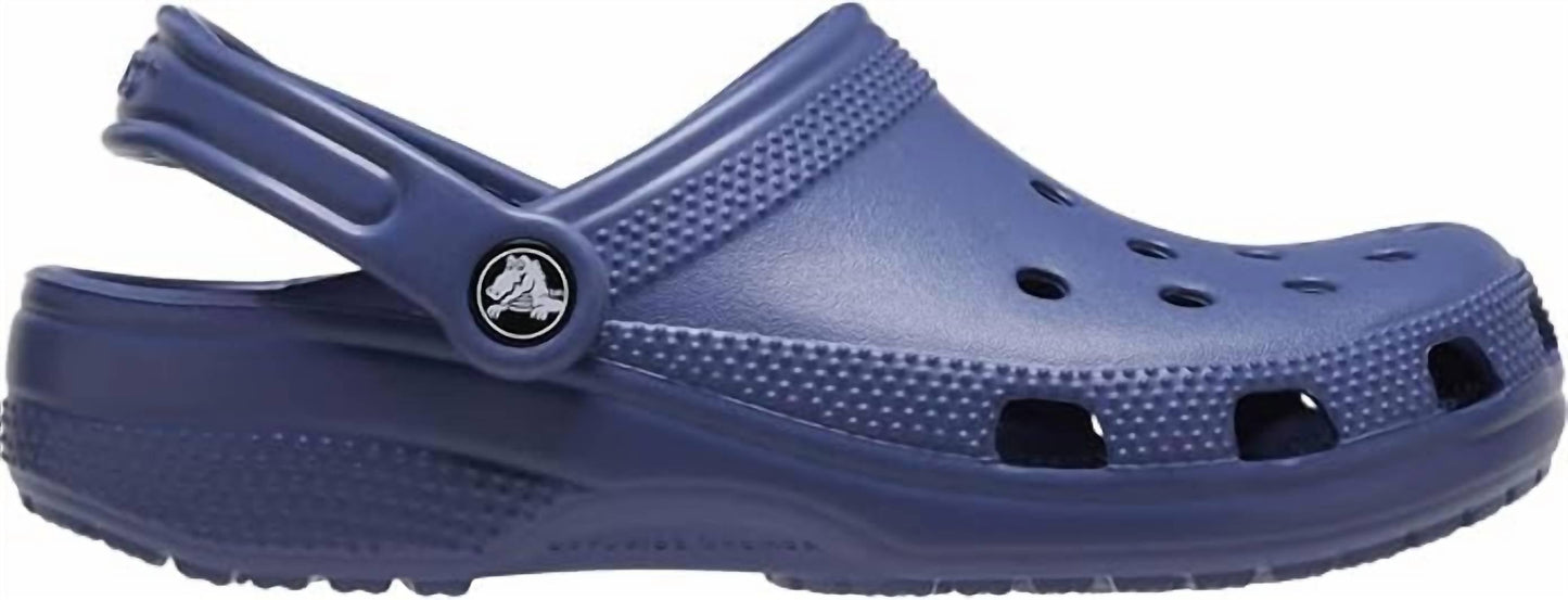 Zuecos unisex color azul