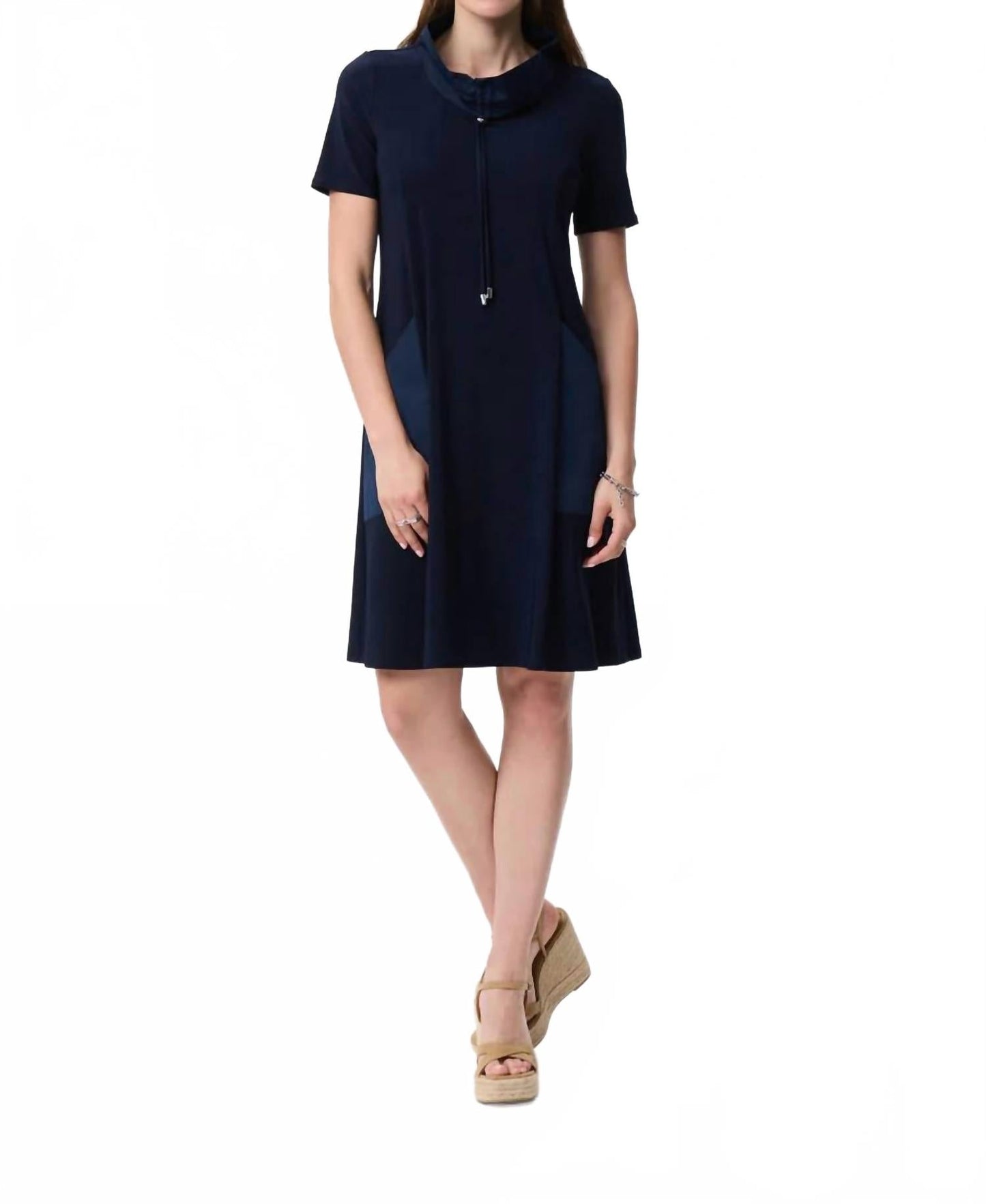 Vestido color azul marino