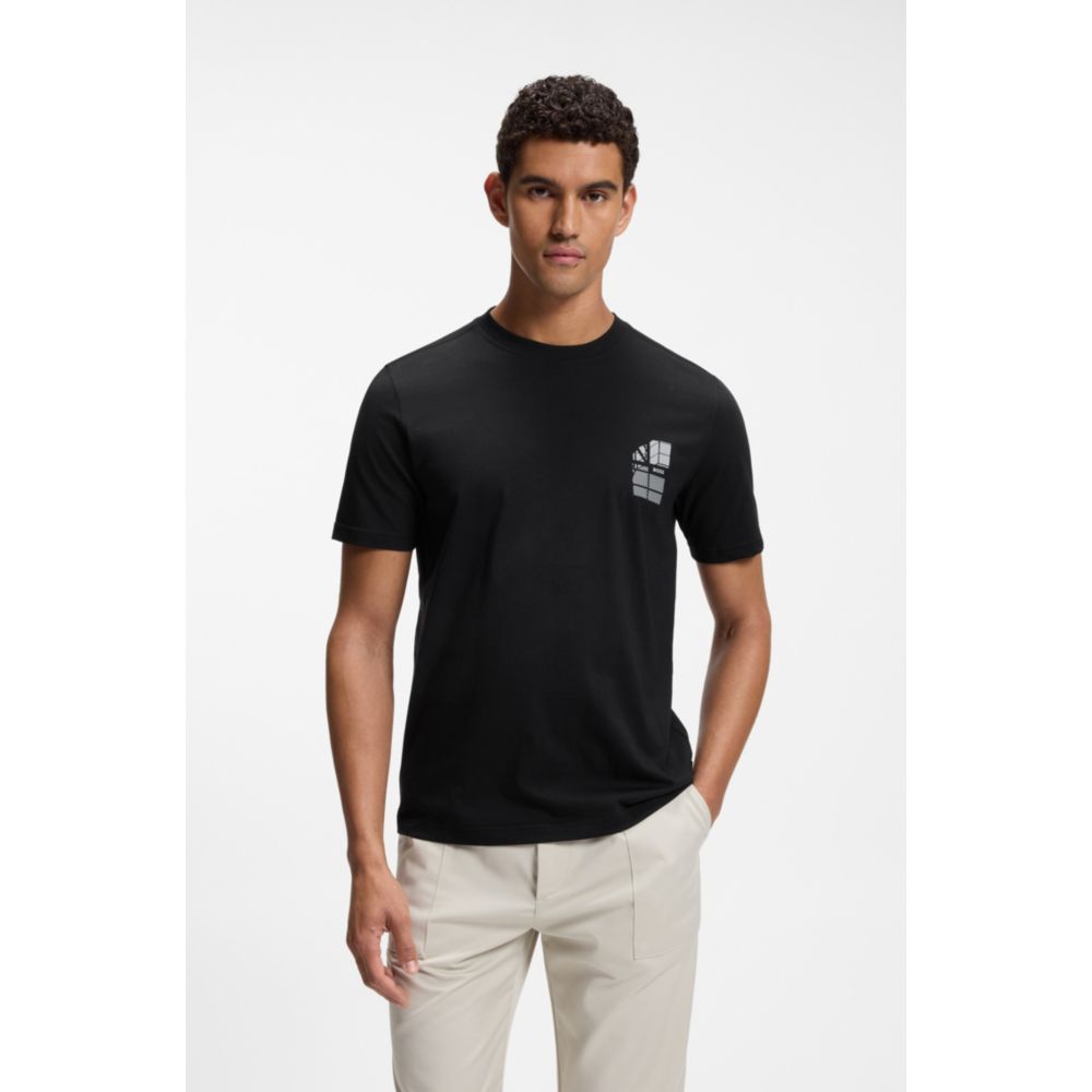 Camiseta de algodón con estampado