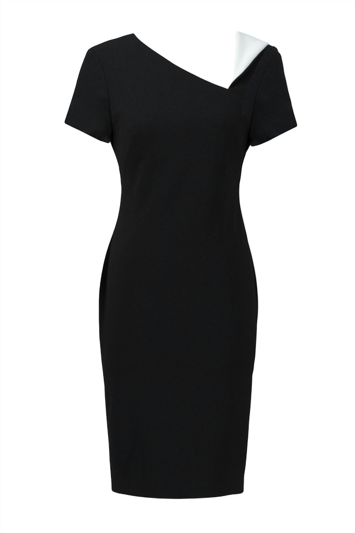 Vestido color negro y blanco