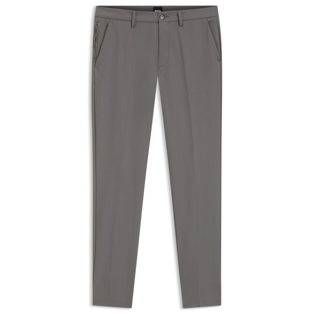 Pantalón de algodón de corte ajustado