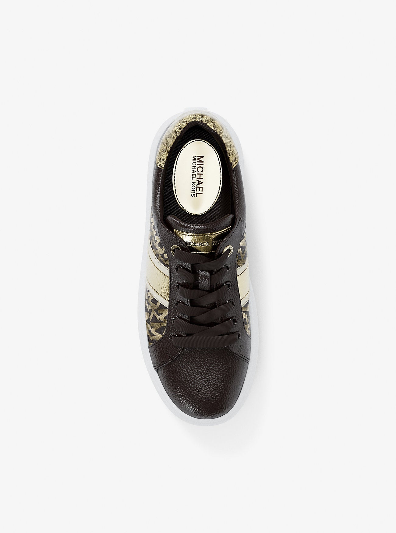 Tenis a rayas con plataforma
