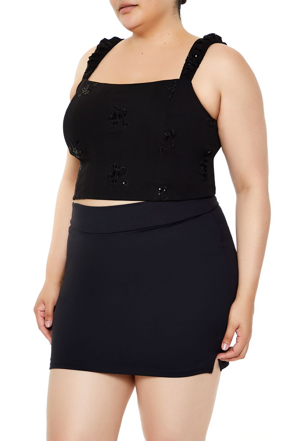Top con lentejuelas