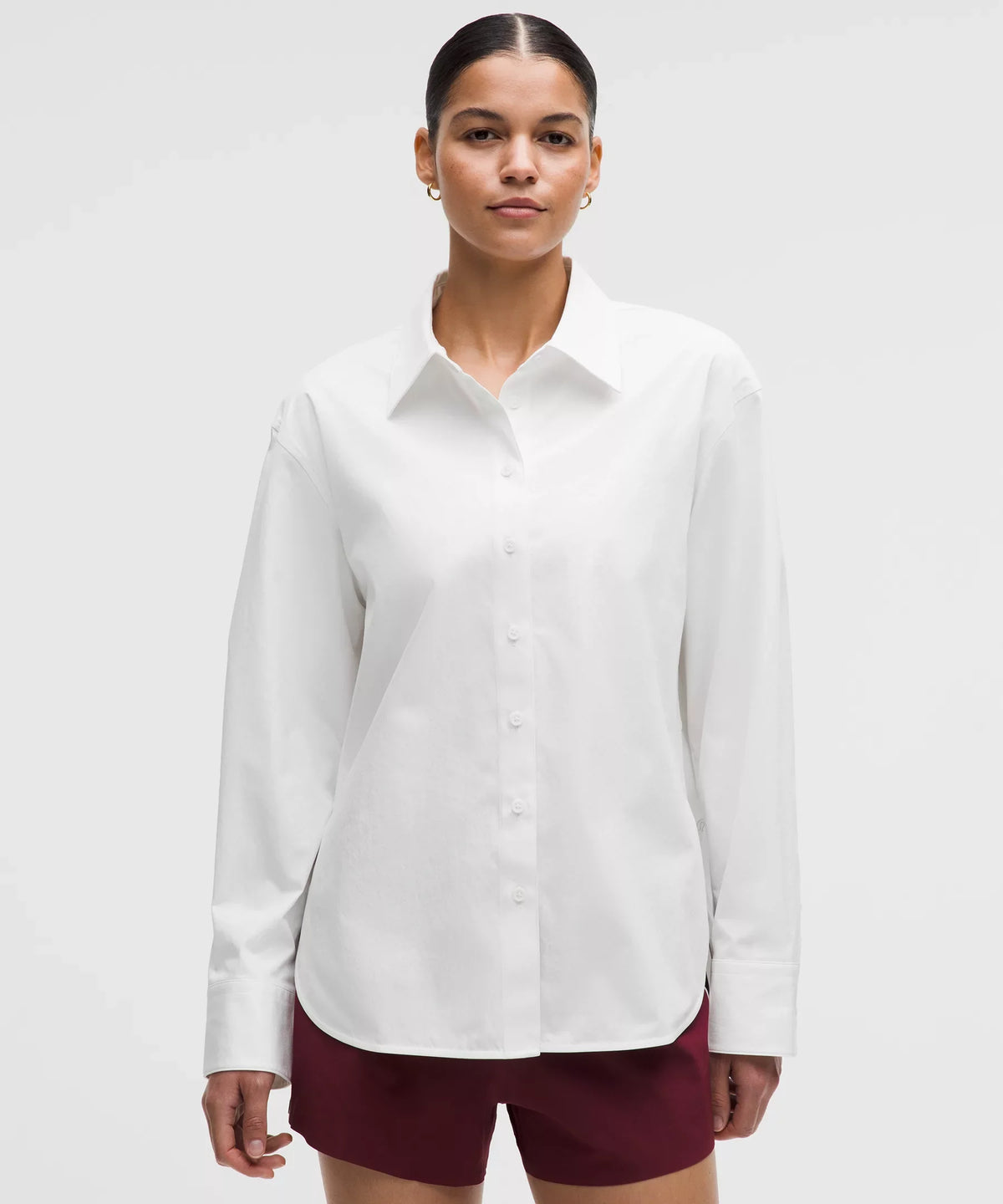 Camisa de corte amplio