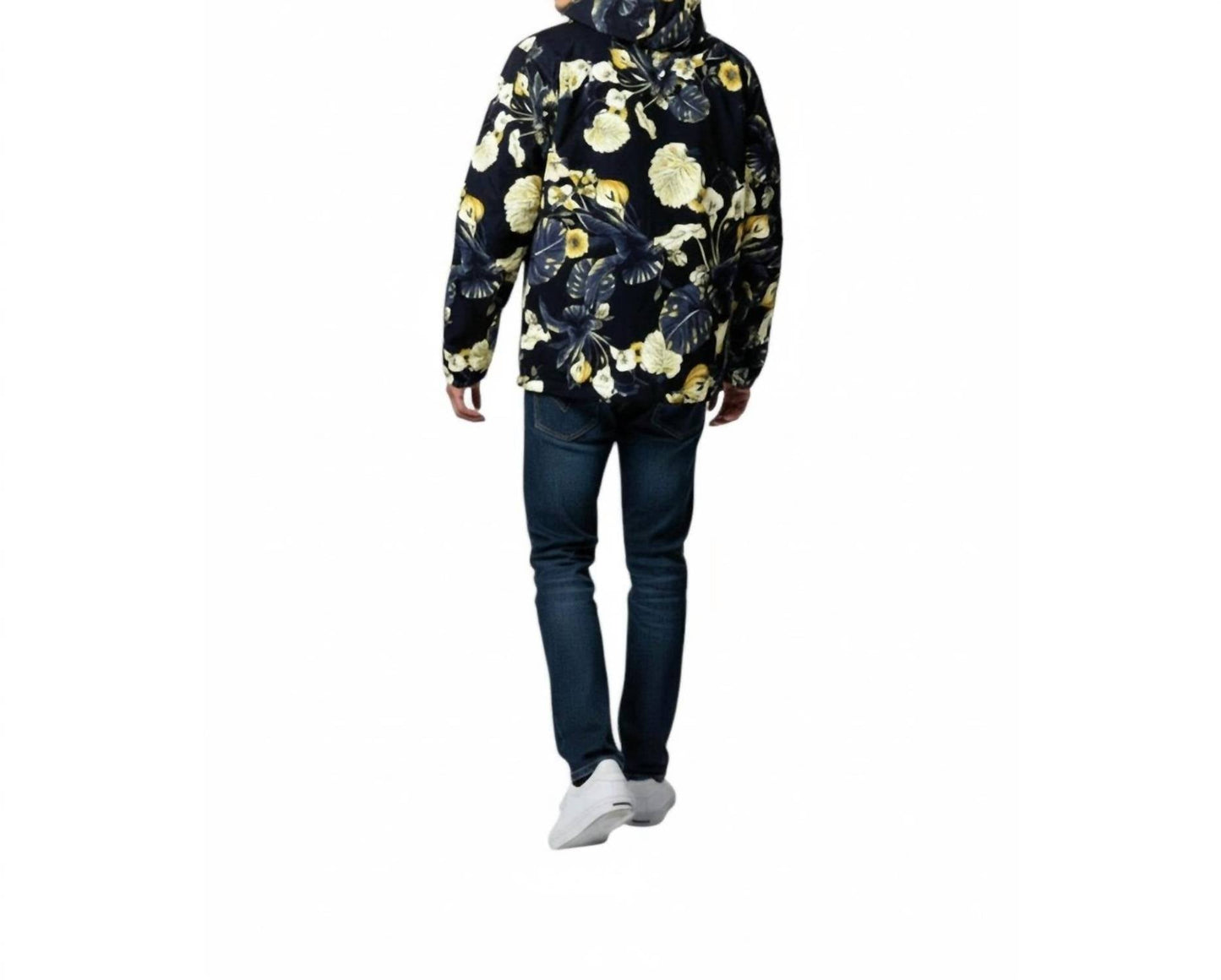 Chaqueta con estampado color negro