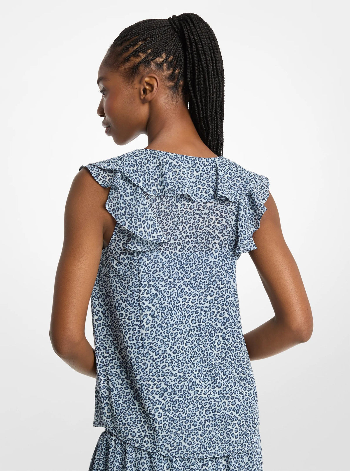 Blusa con estampado animal