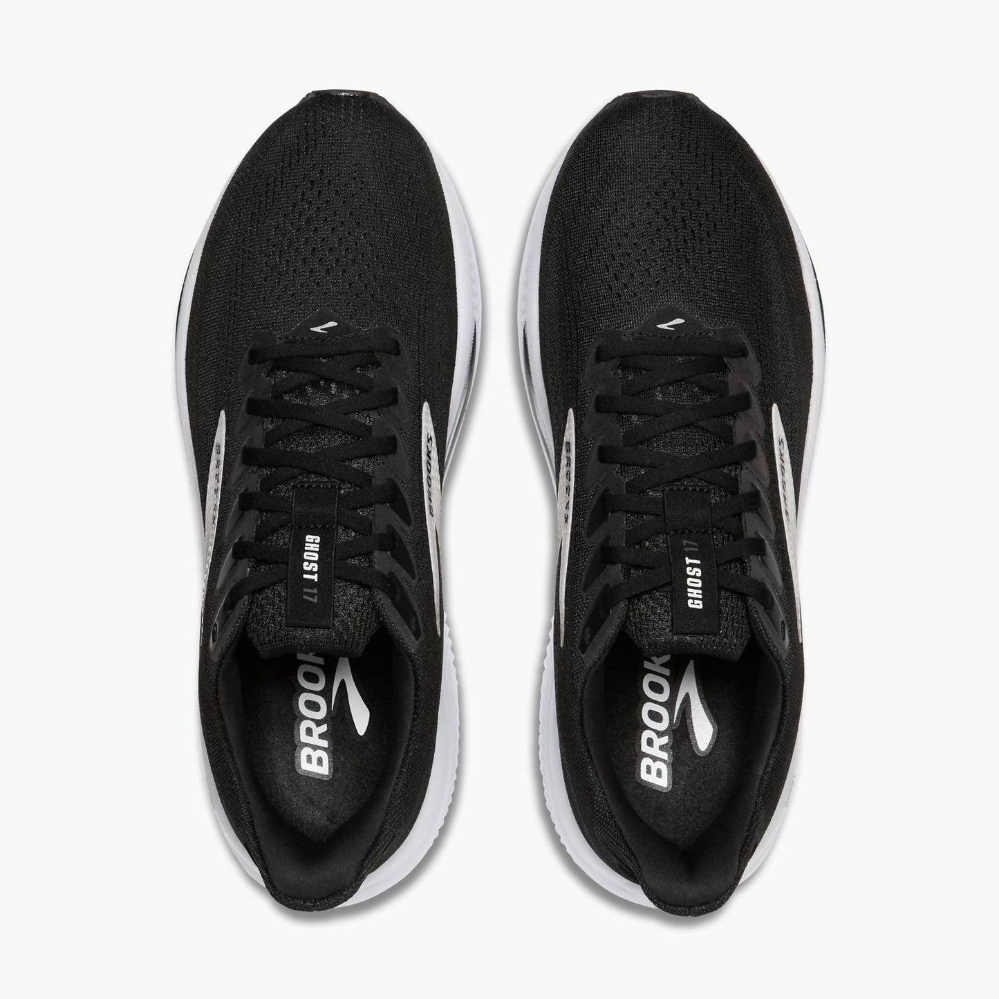 Tenis para correr de mujer color negro y blanco y gris