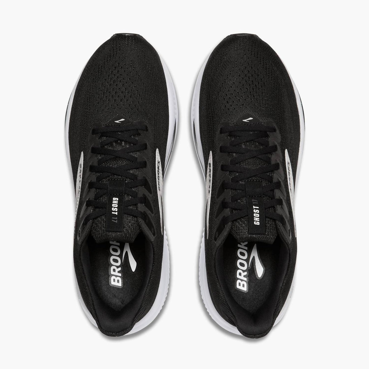 Tenis para correr de mujer color negro y blanco y gris
