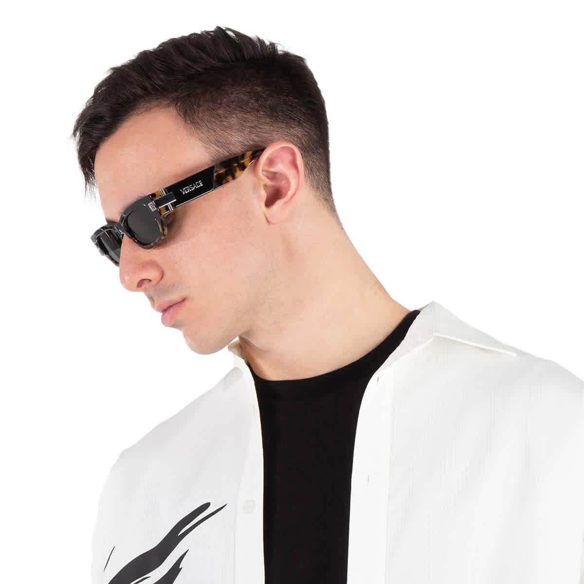 Gafas de sol de hombre color gris oscuro