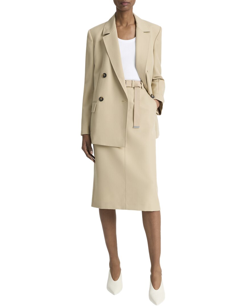 Blazer de mezcla de lana