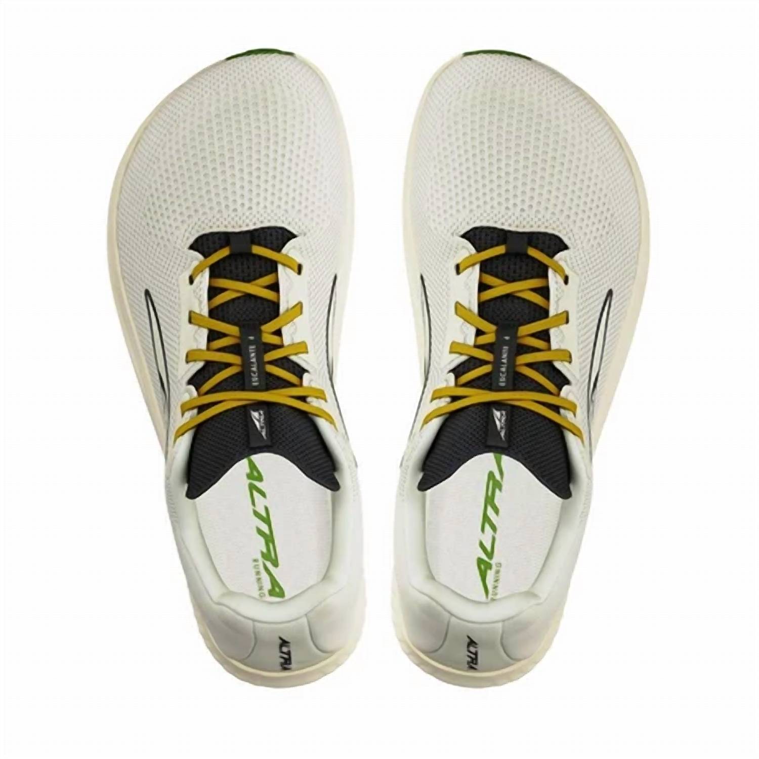 Zapatos de hombre color blanco y gris
