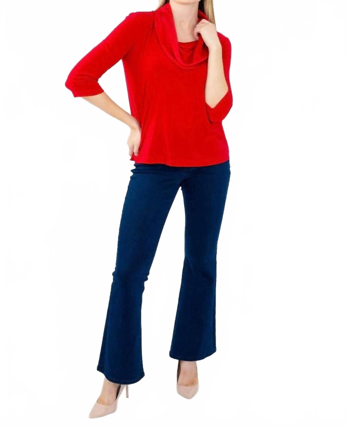Top color rojo
