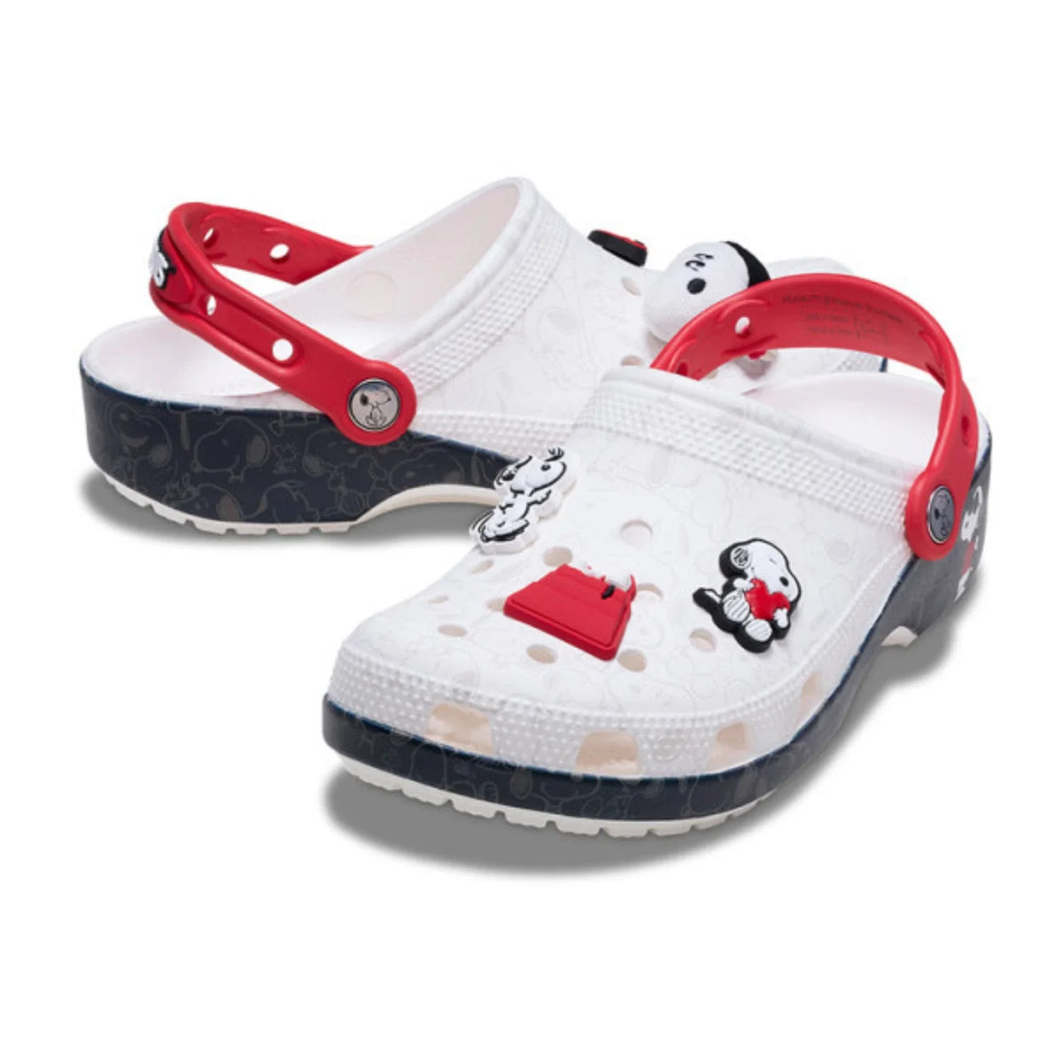 Zuecos de hombre color blanco