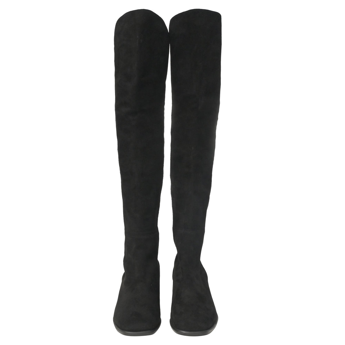 Botas de gamuza color negro
