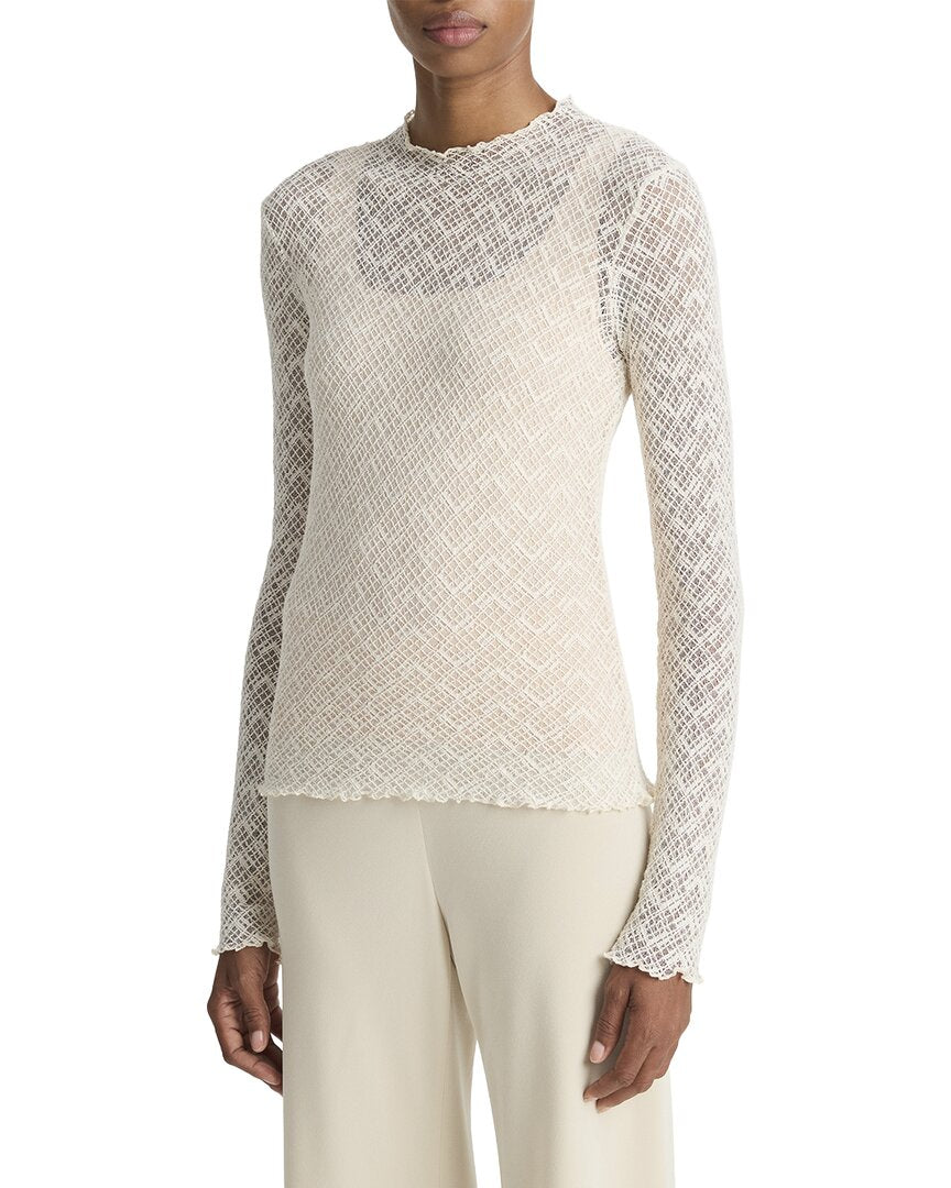 Top con cuello alto