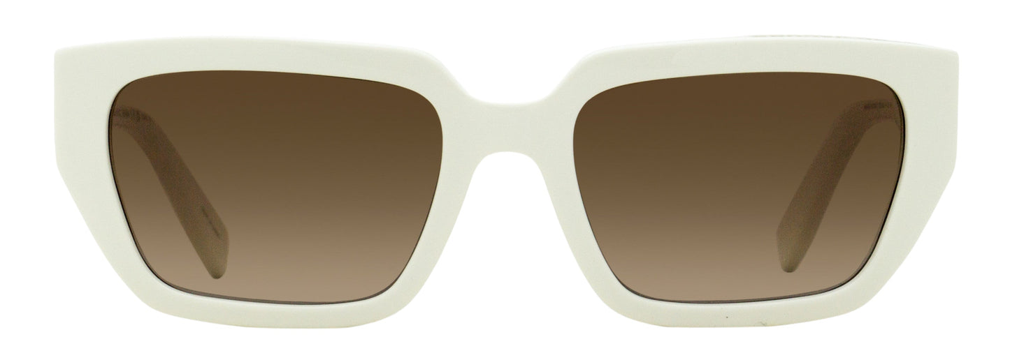 Gafas de sol de mujer 54 mm color marfil
