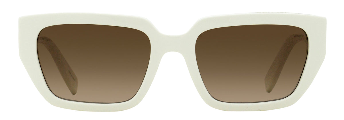 Gafas de sol de mujer 54 mm color marfil