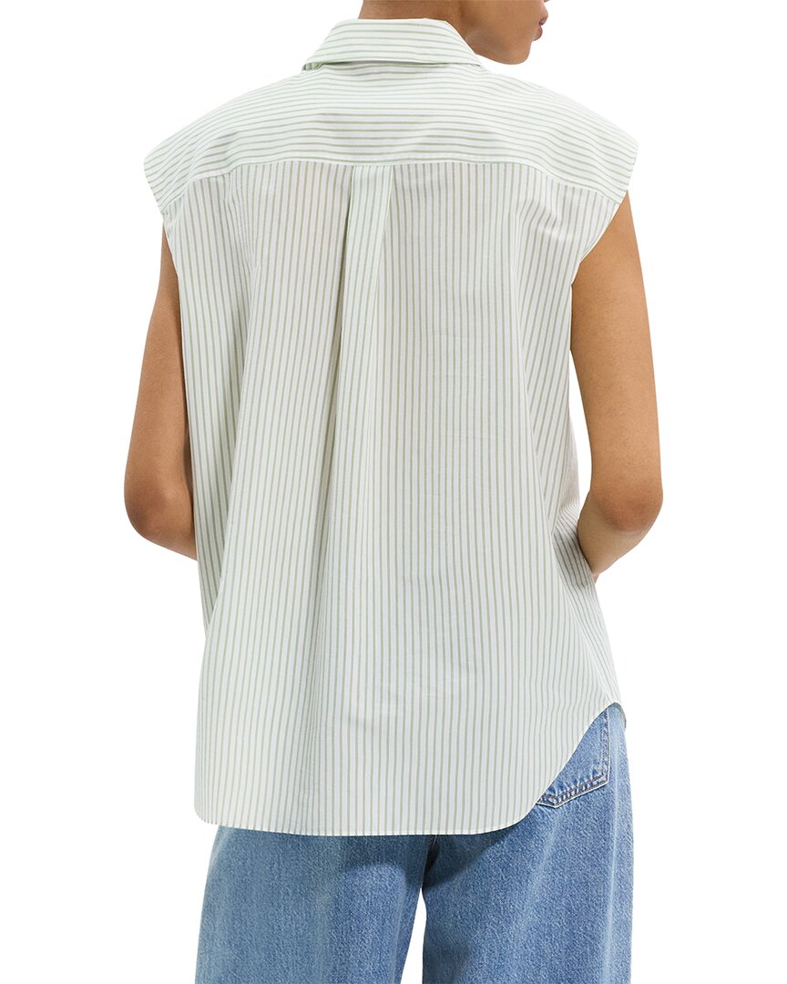 Theory Camisa Boyfriend Sin Mangas