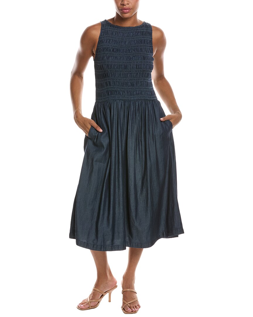 Vestido de mezclilla midi