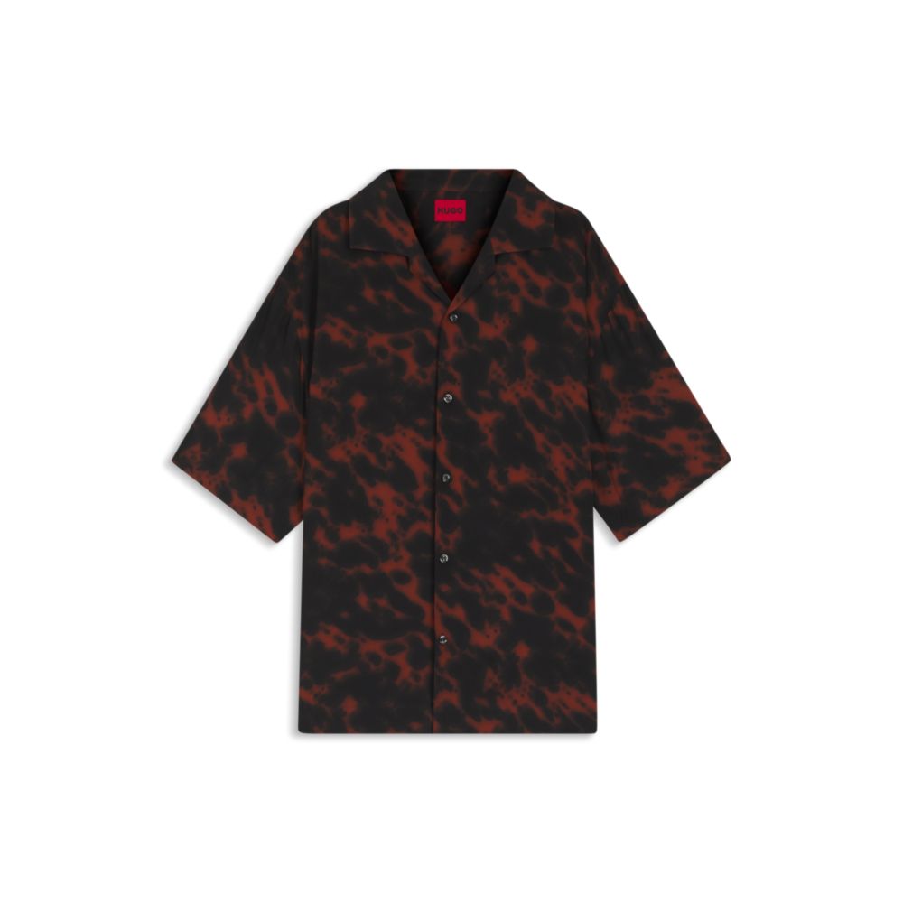 Camisa de corte amplio