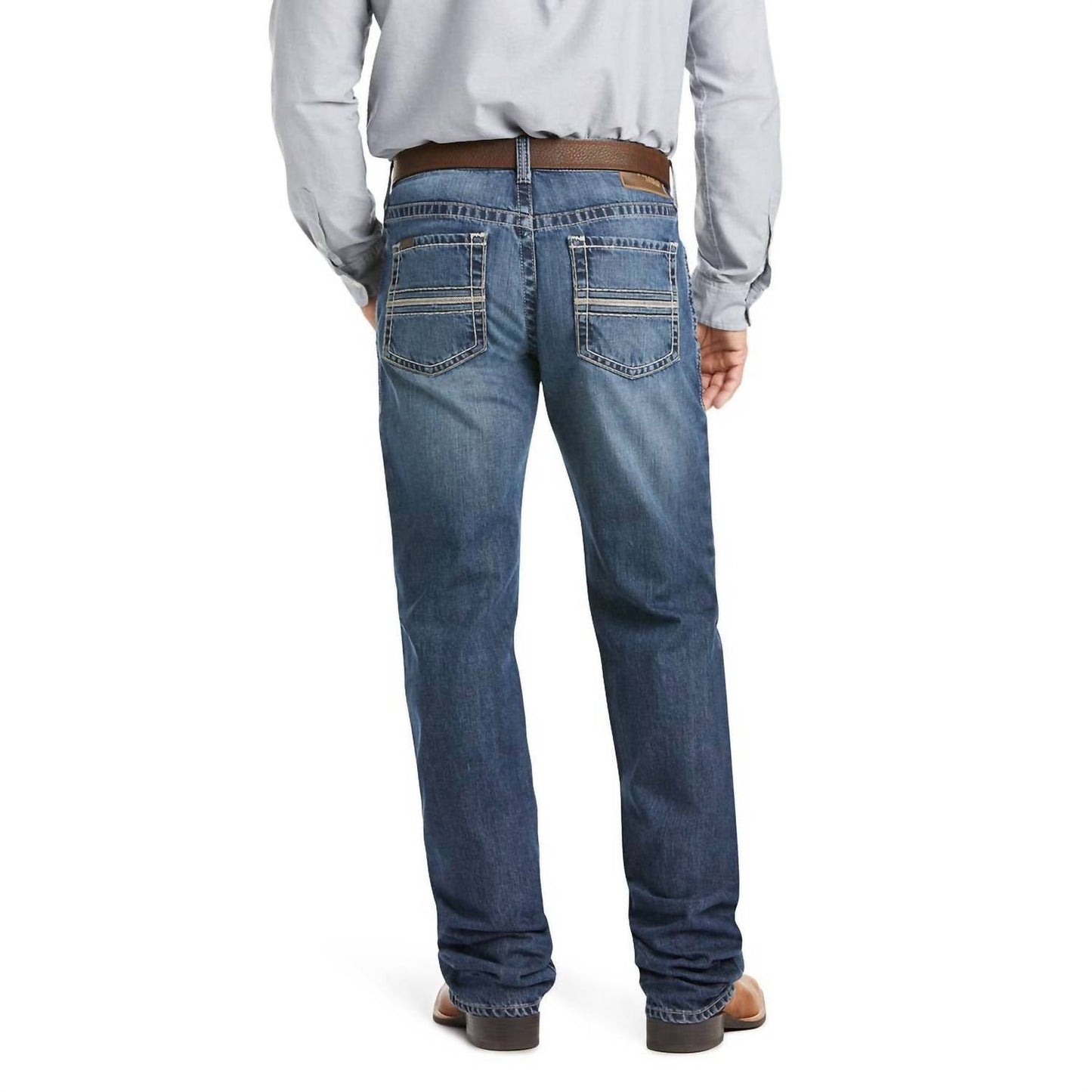 Jean color azul
