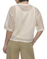 DKNY Top Tejido Crochet