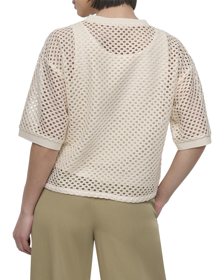 DKNY Top Tejido Crochet