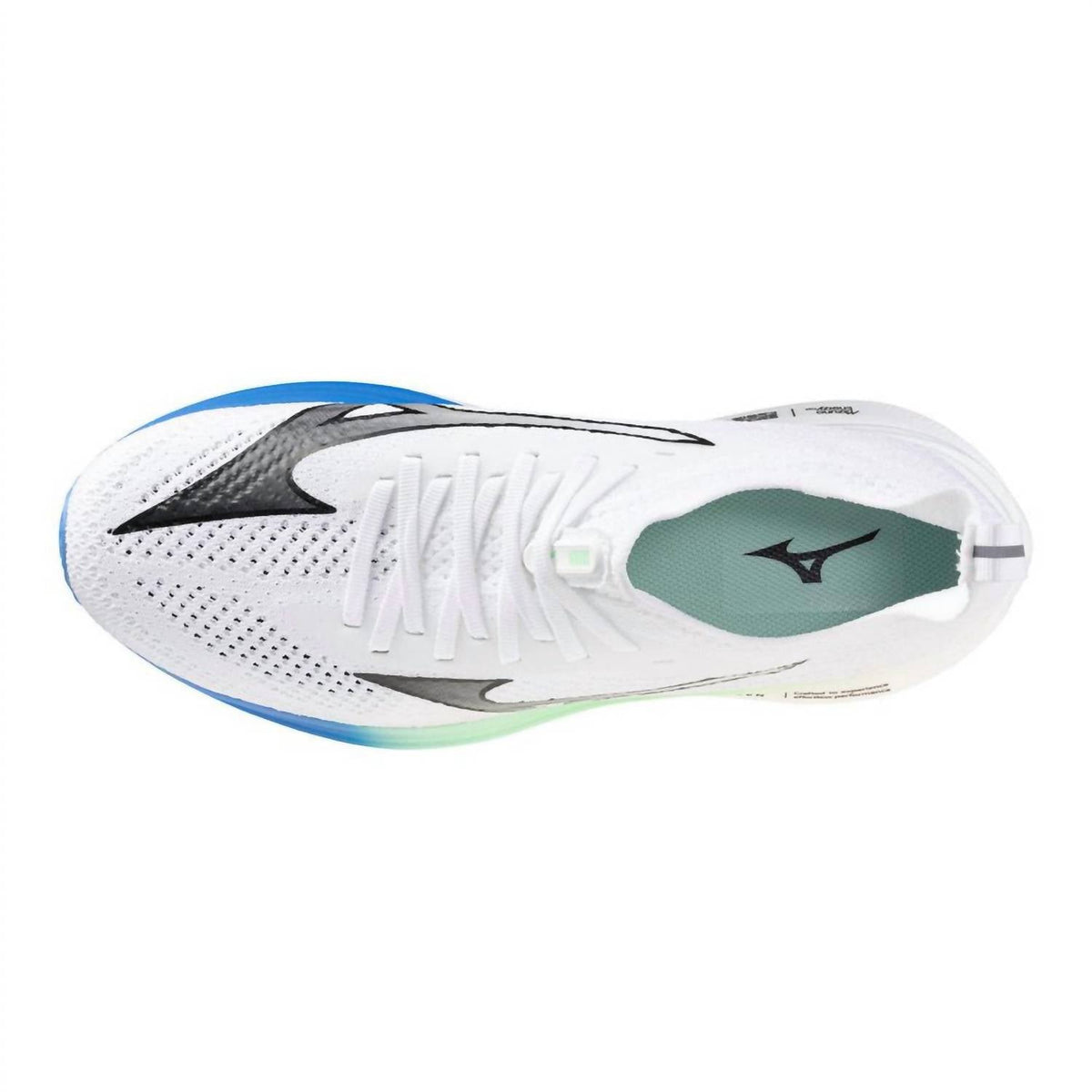 Zapatos de hombre color blanco y azul