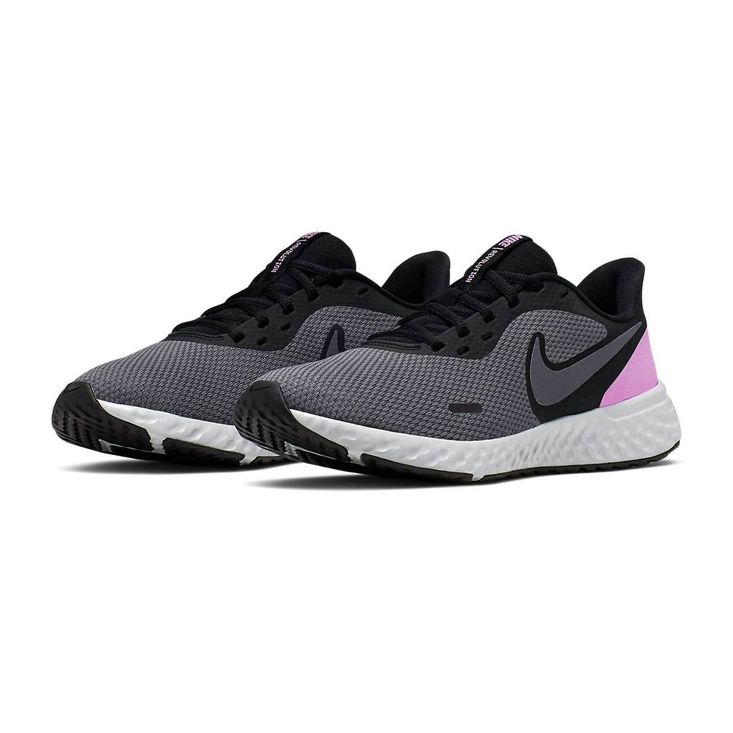 Tenis de mujer color gris y rosado