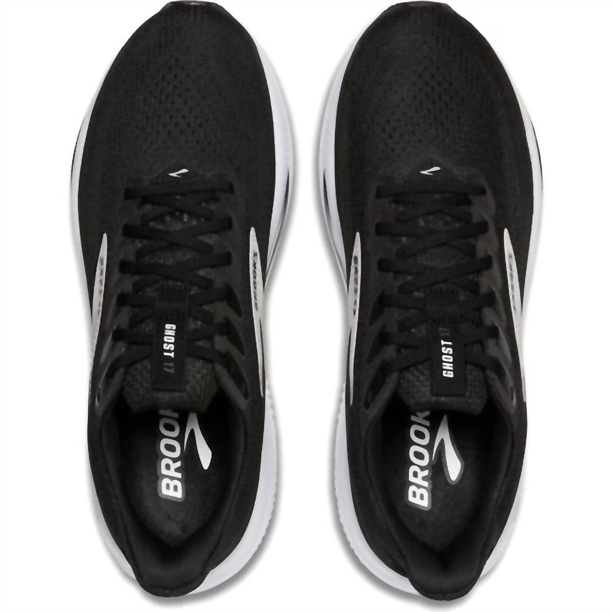 Tenis para correr de hombre color negro y blanco y gris