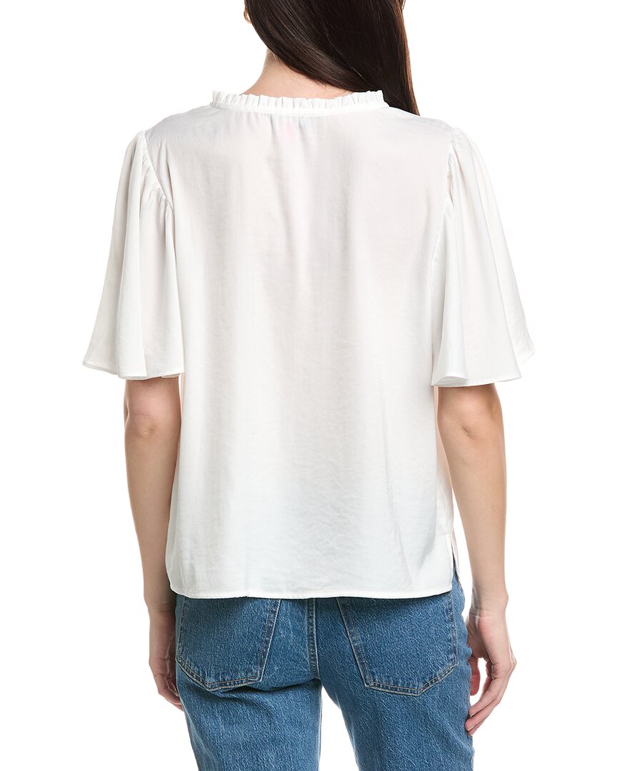 Vince Camuto Blusa Manga Princesa con Lazo en el Cuello