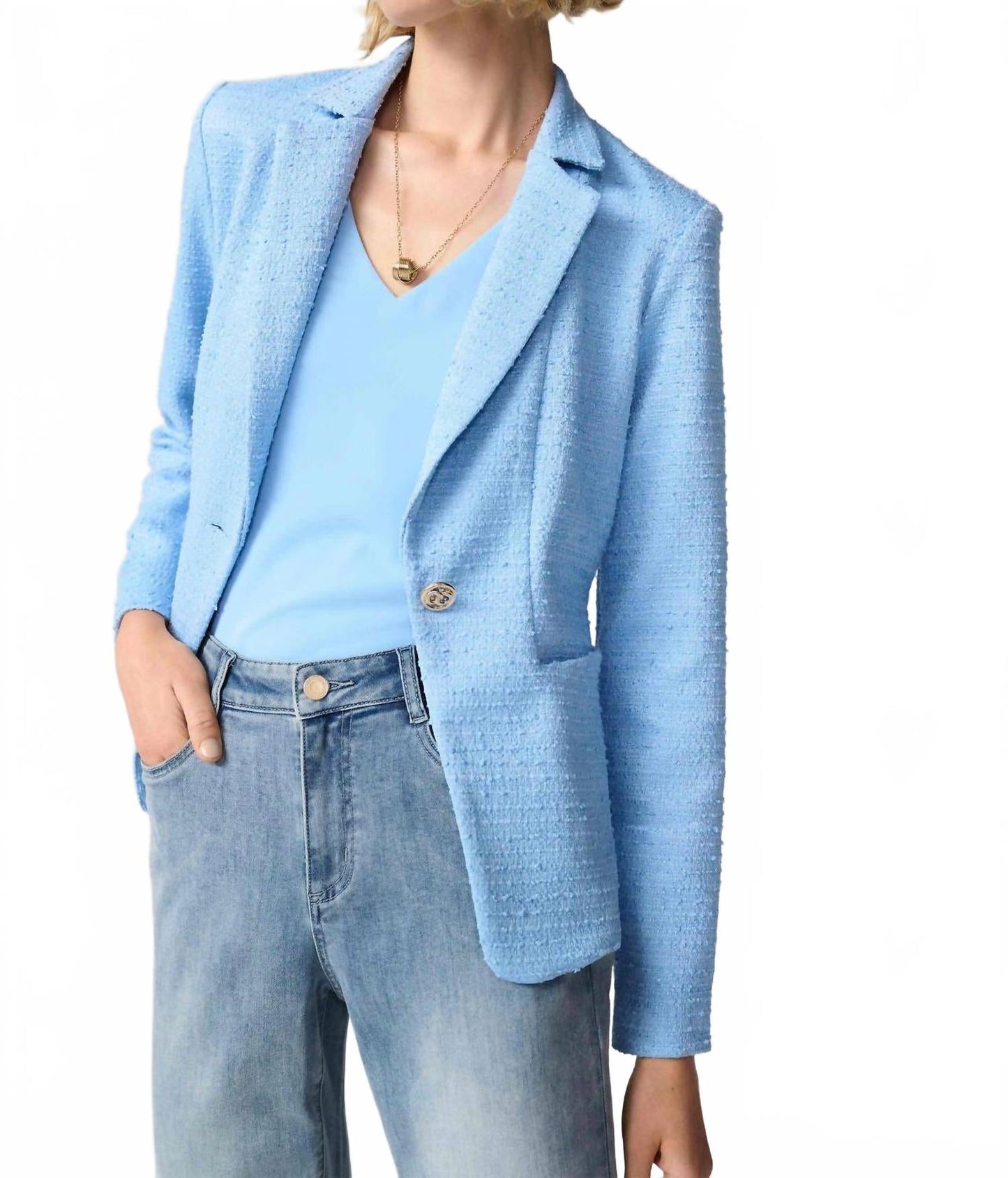 Top color azul