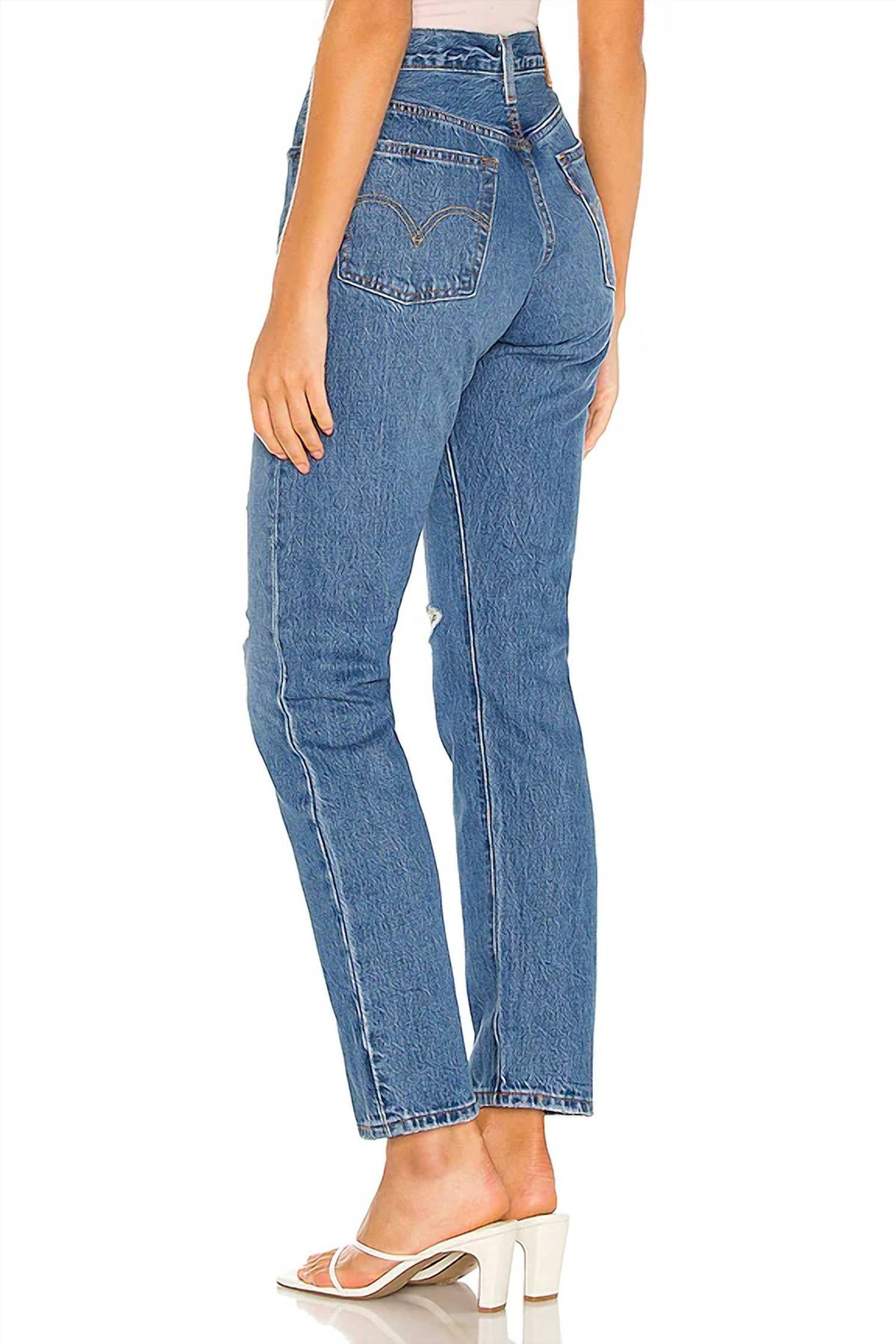 Jean de mujer color azul