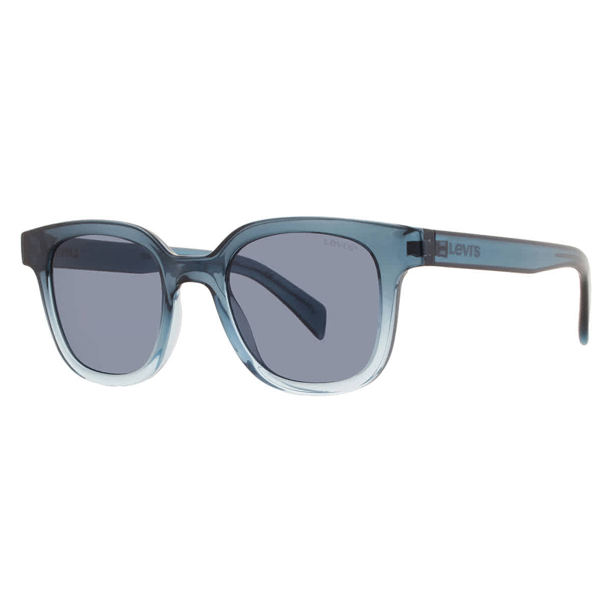 Gafas de sol unisex de montura cuadrada color azul