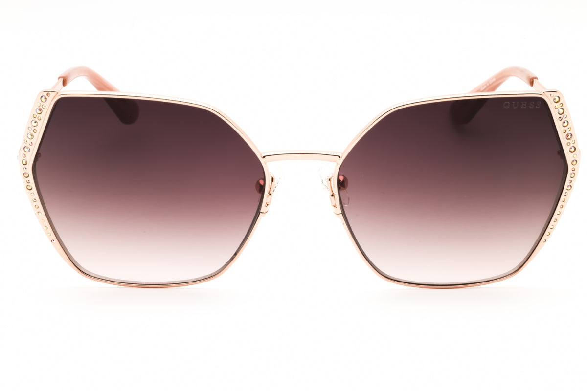 Gafas color oro rosa y café