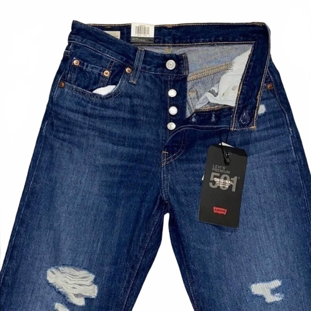 Jean color azul