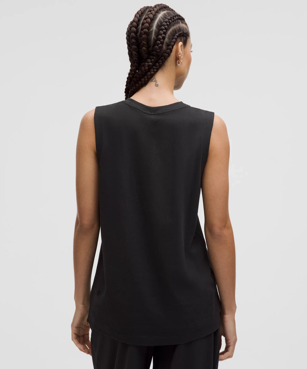 Camiseta sin mangas de algodón