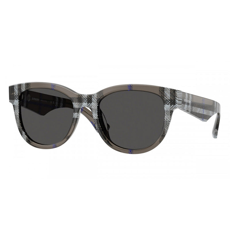 Gafas color gris oscuro y rojo