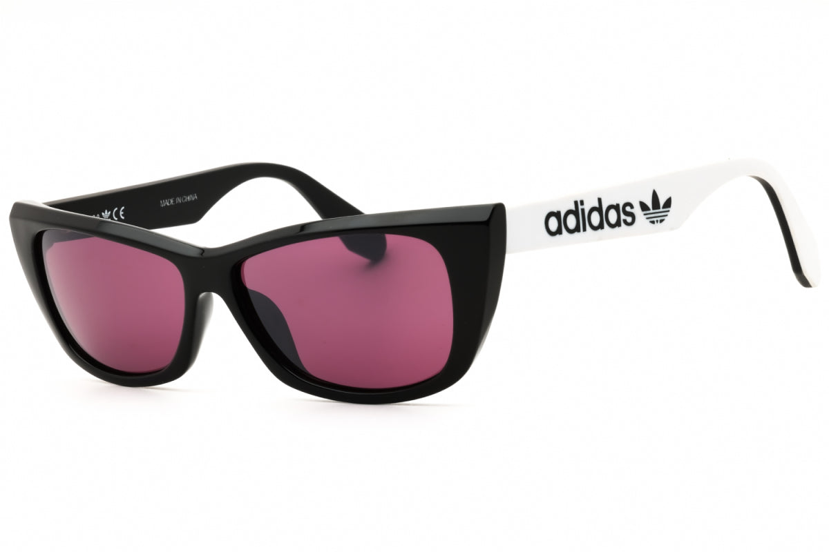Gafas color negro y violeta